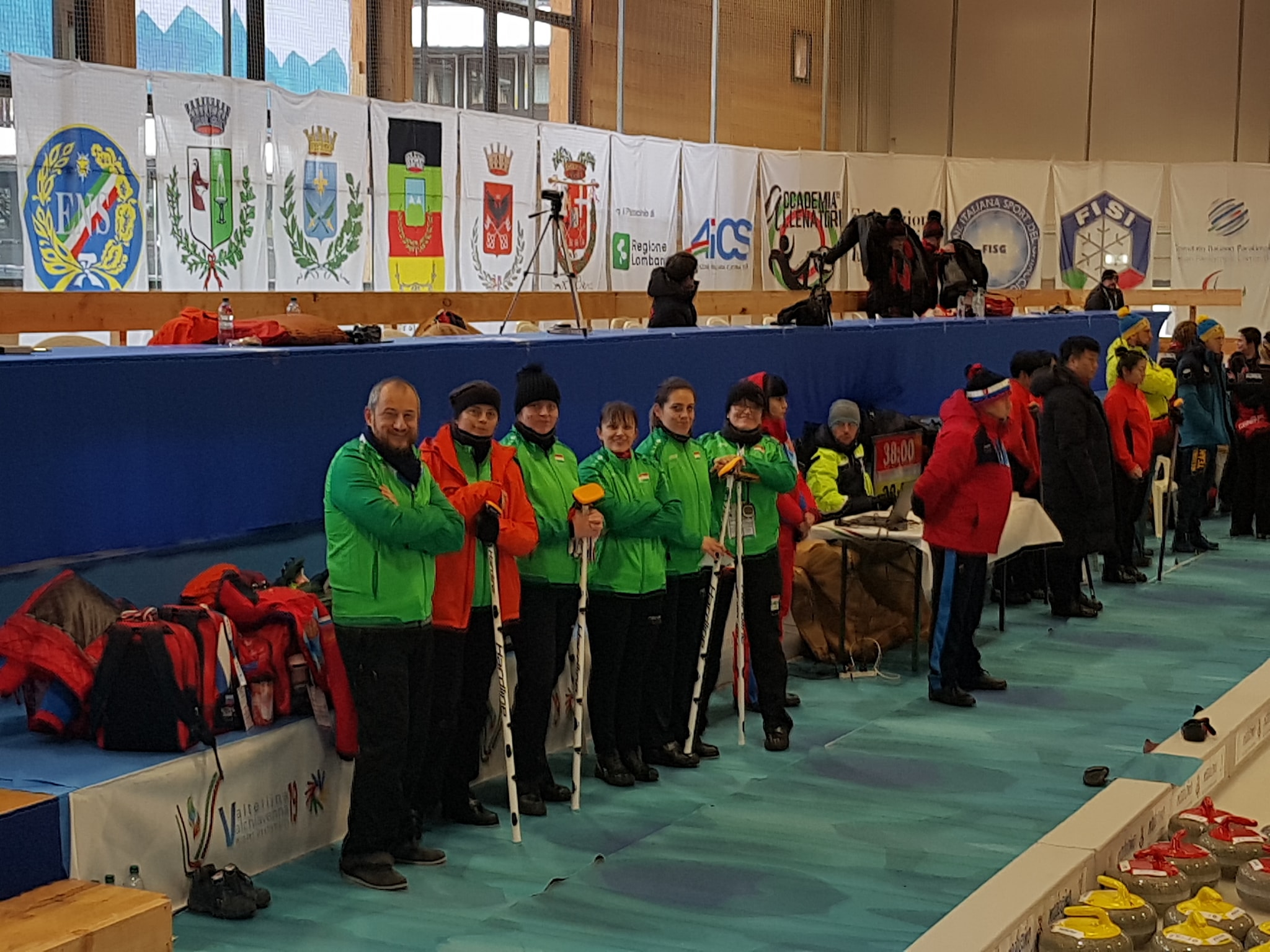 Női curling csapat