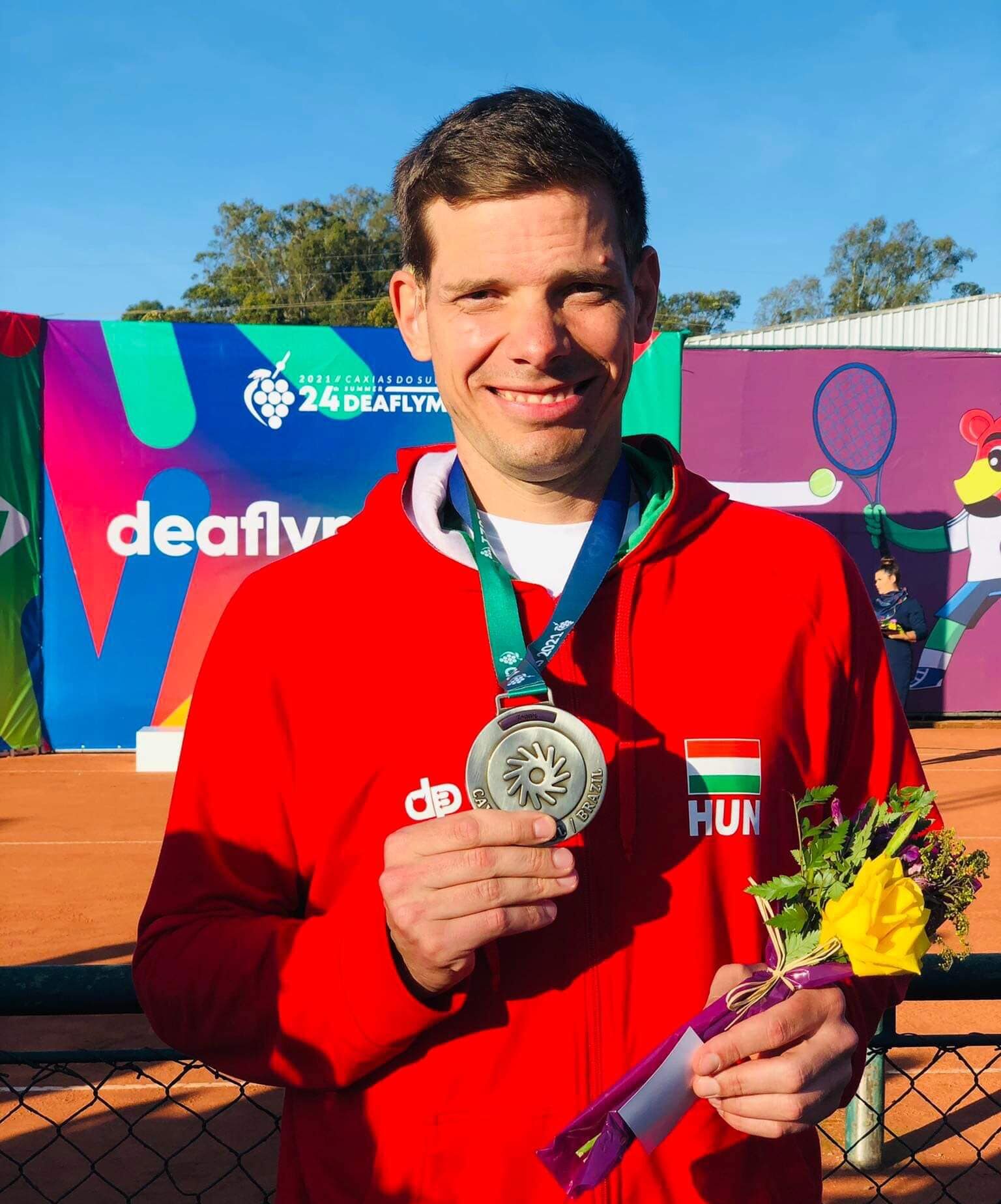 Tenisz: Máthé Gábor ezüstérmes lett a férfi egyéniben