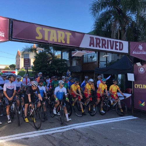 Földi Bence 6. lett az országúti kerékpár mezőversenyében