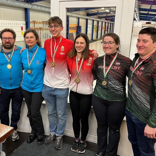 Hatalmas siker a curling vegyespáros országos bajnokságon!