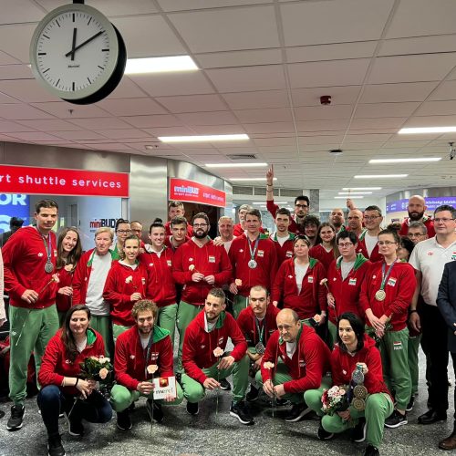 Hazaérkezett a magyar Siketlimpiai Csapat!